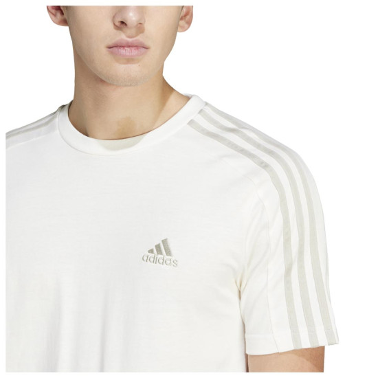 Adidas Ανδρική κοντομάνικη μπλούζα Essentials Single Jersey 3-Stripes Tee Adidas Ανδρική κοντομάνικη μπλούζα Essentials Single Jersey 3-Stripes Tee